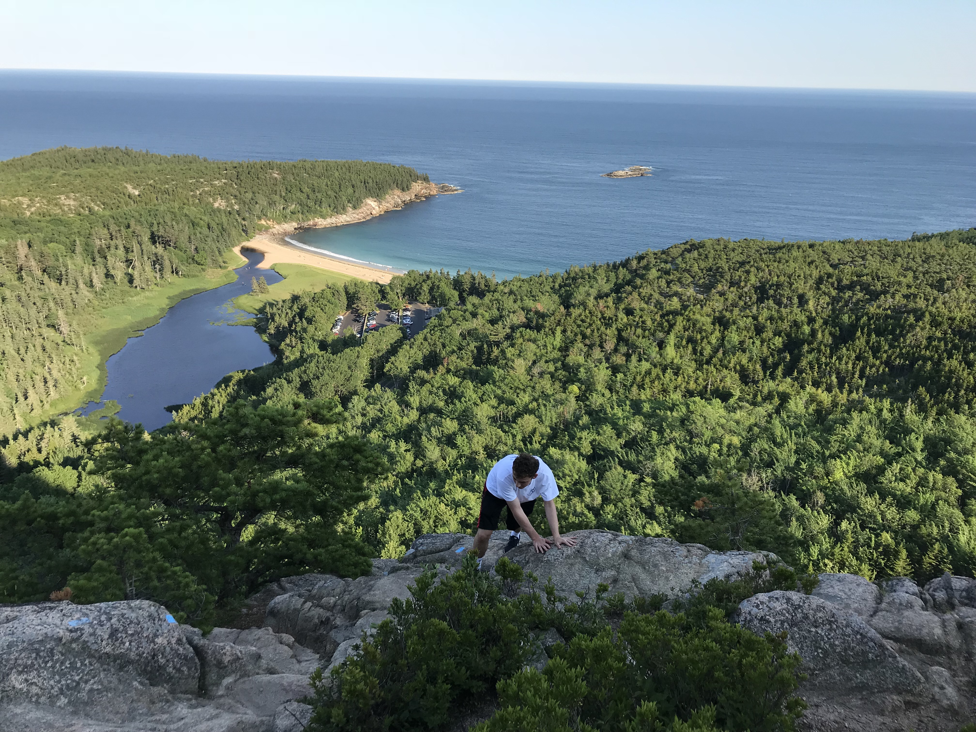 Zach at Acadia National Park