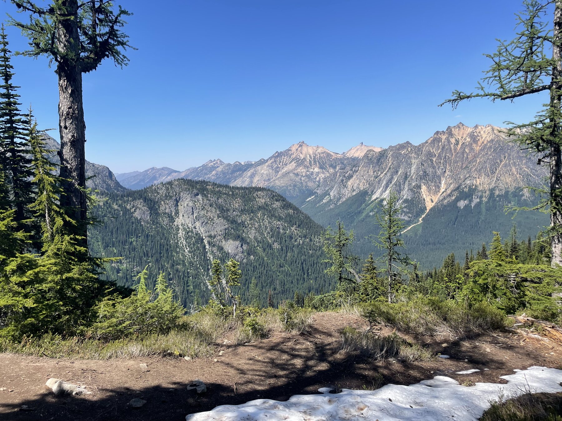 Mountain view in North Cascades National Park