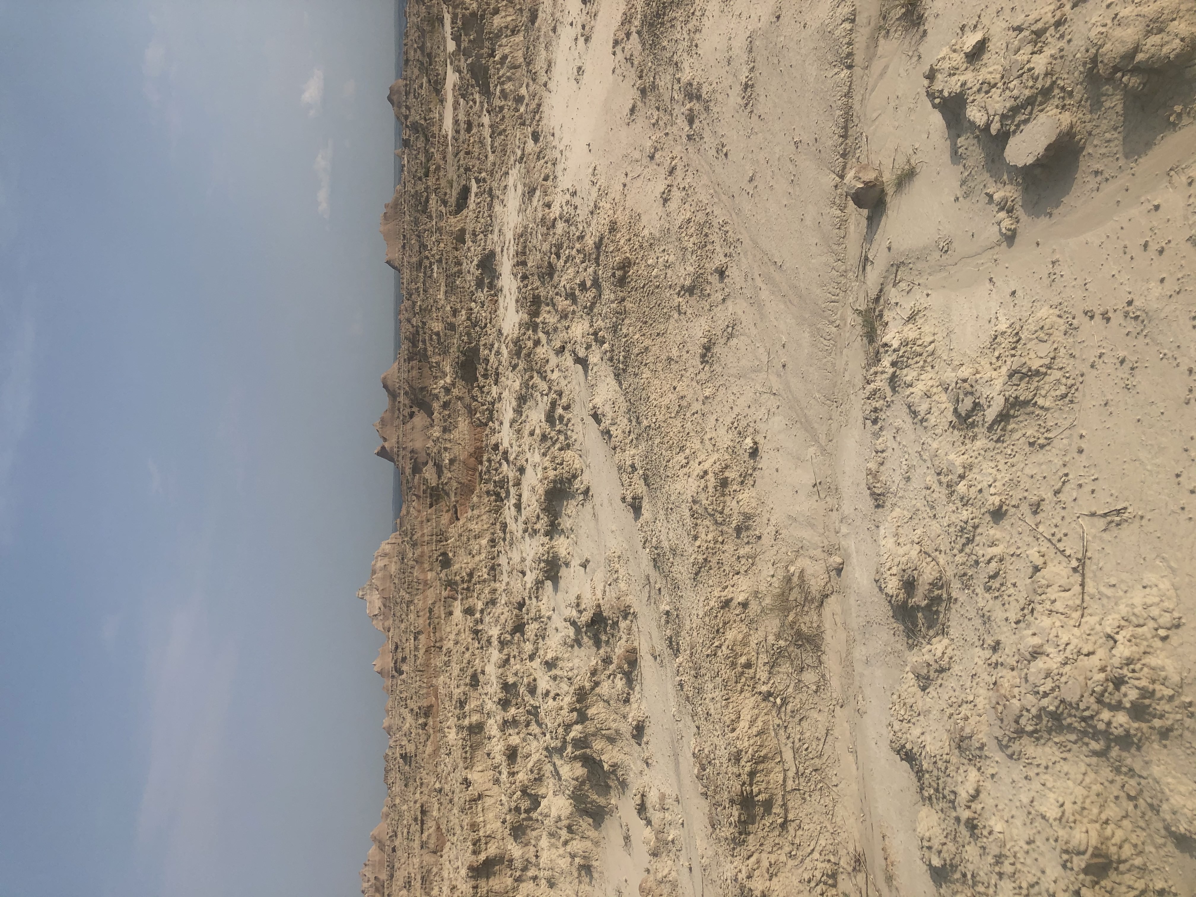 Rock formations at Badlands