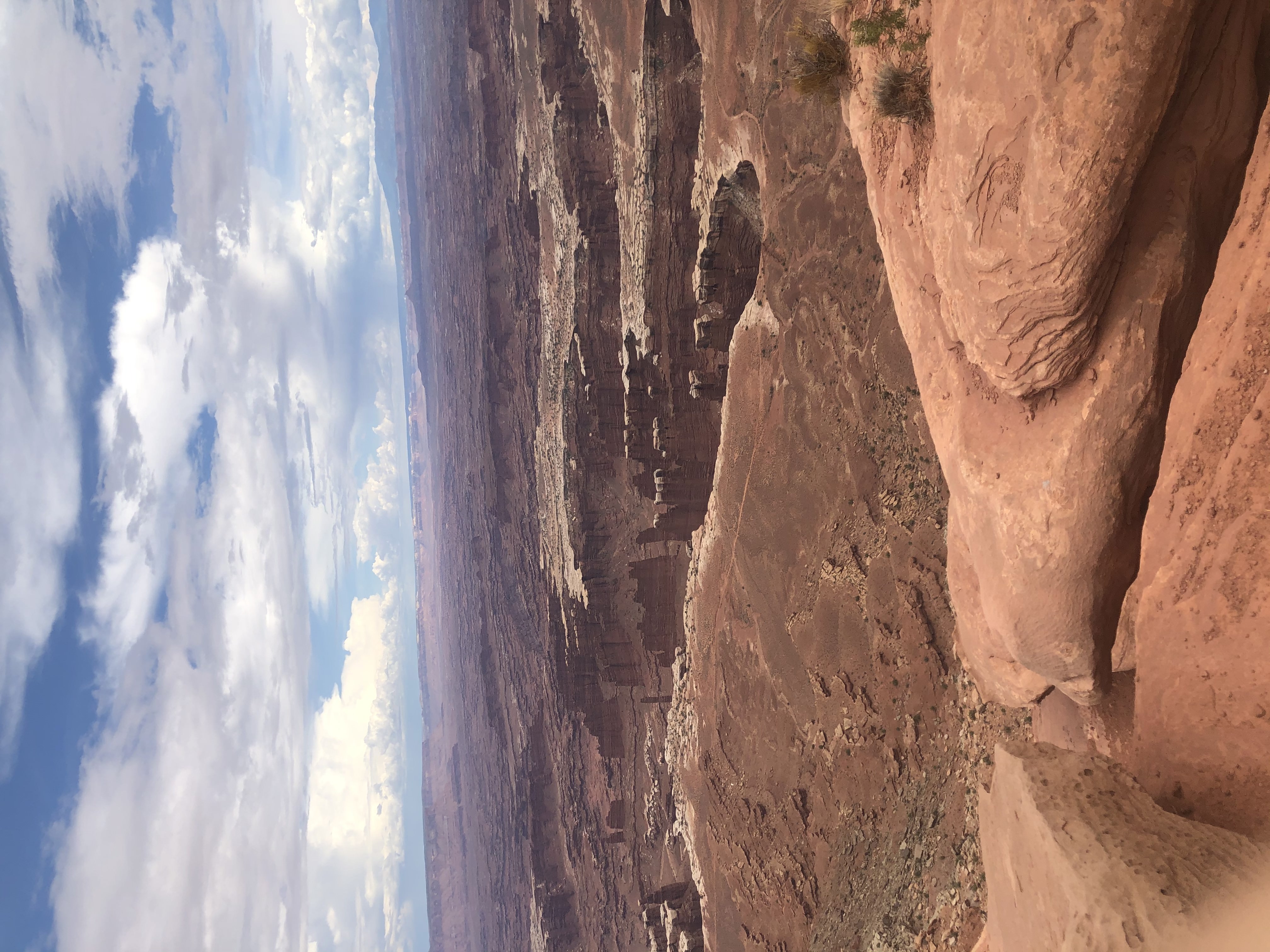 Rock formations at Canyonlands