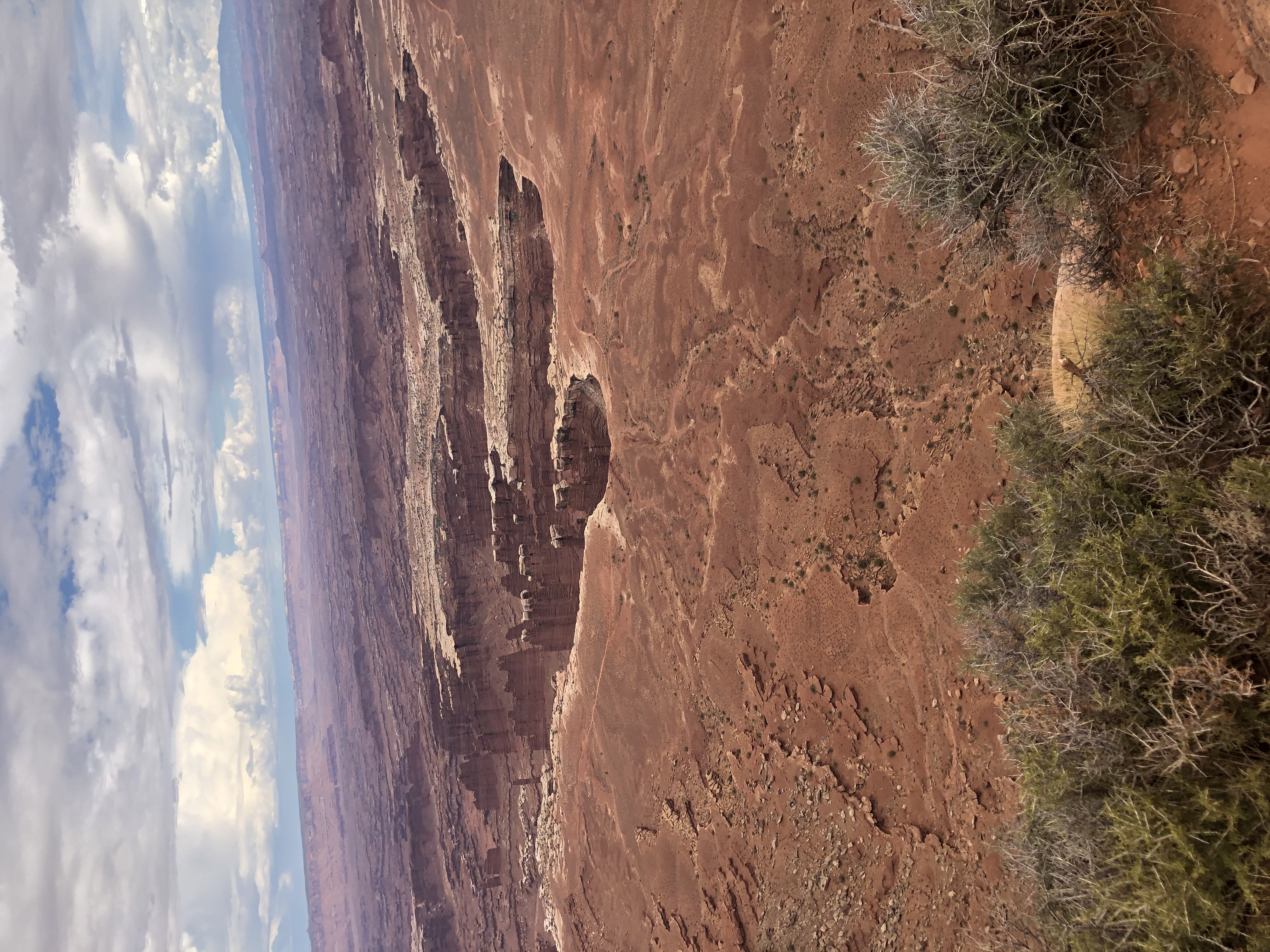 Expansive view at Canyonlands