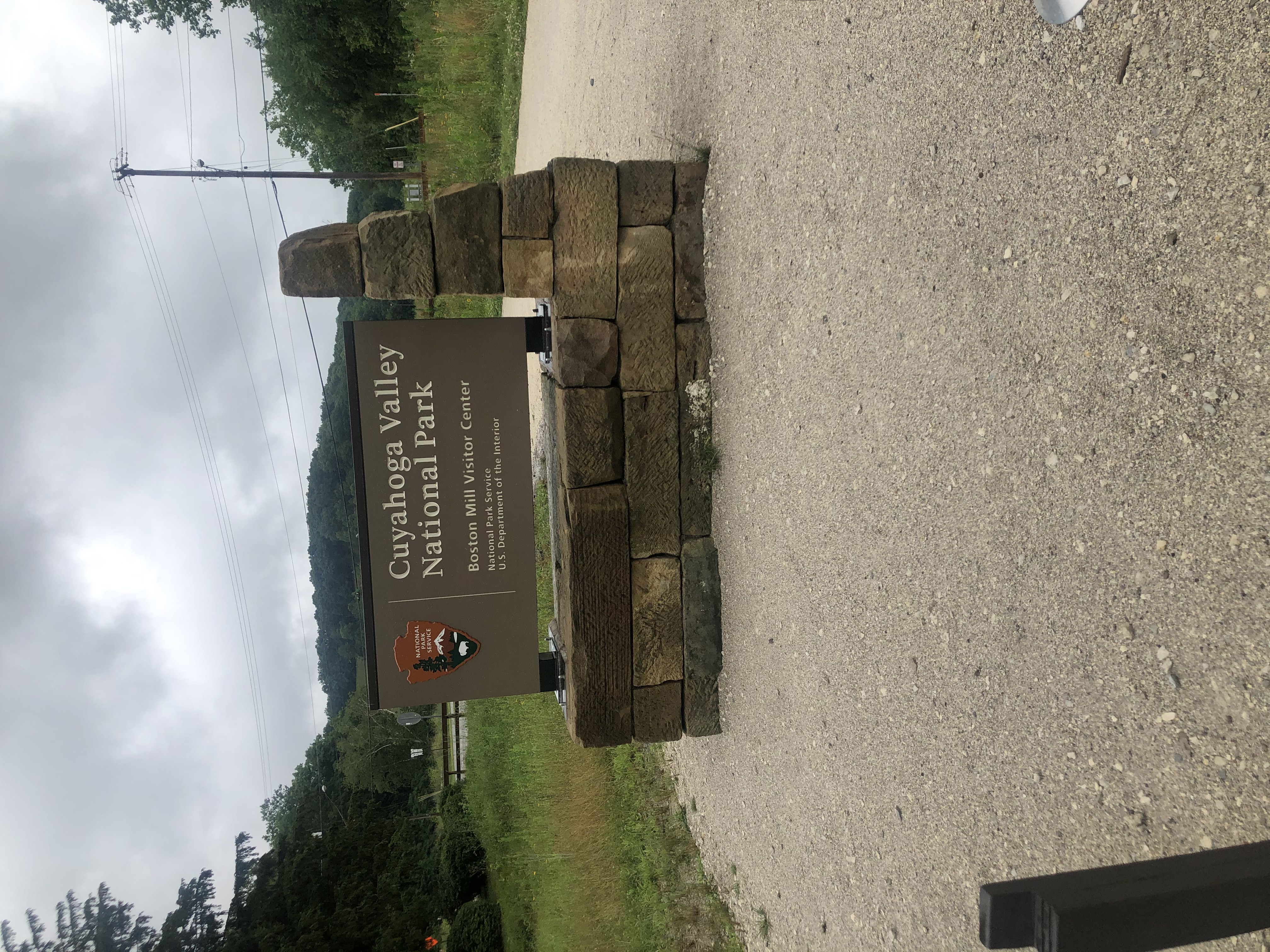 Cuyahoga Valley National Park sign