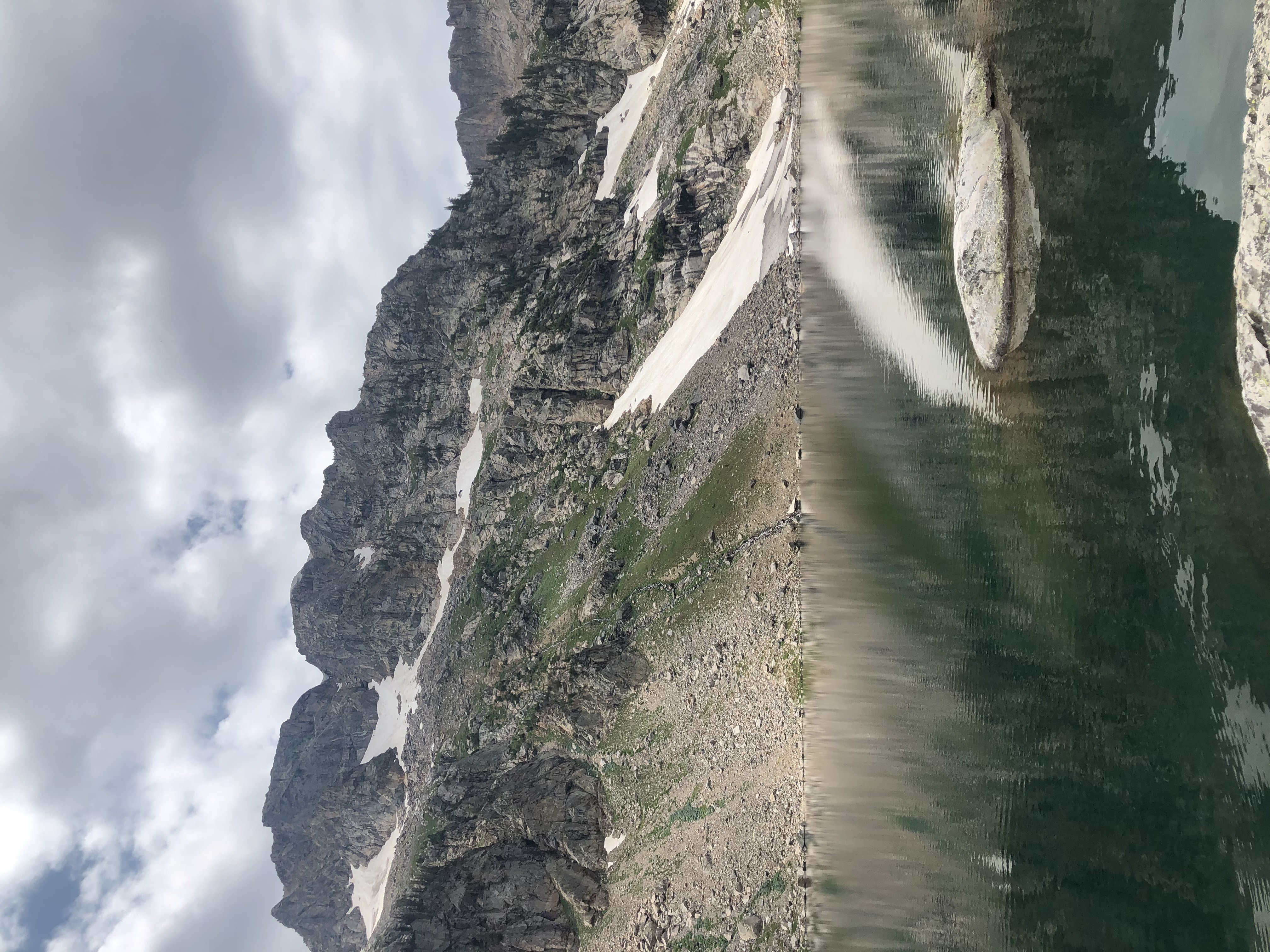 Mountain lake at Grand Teton