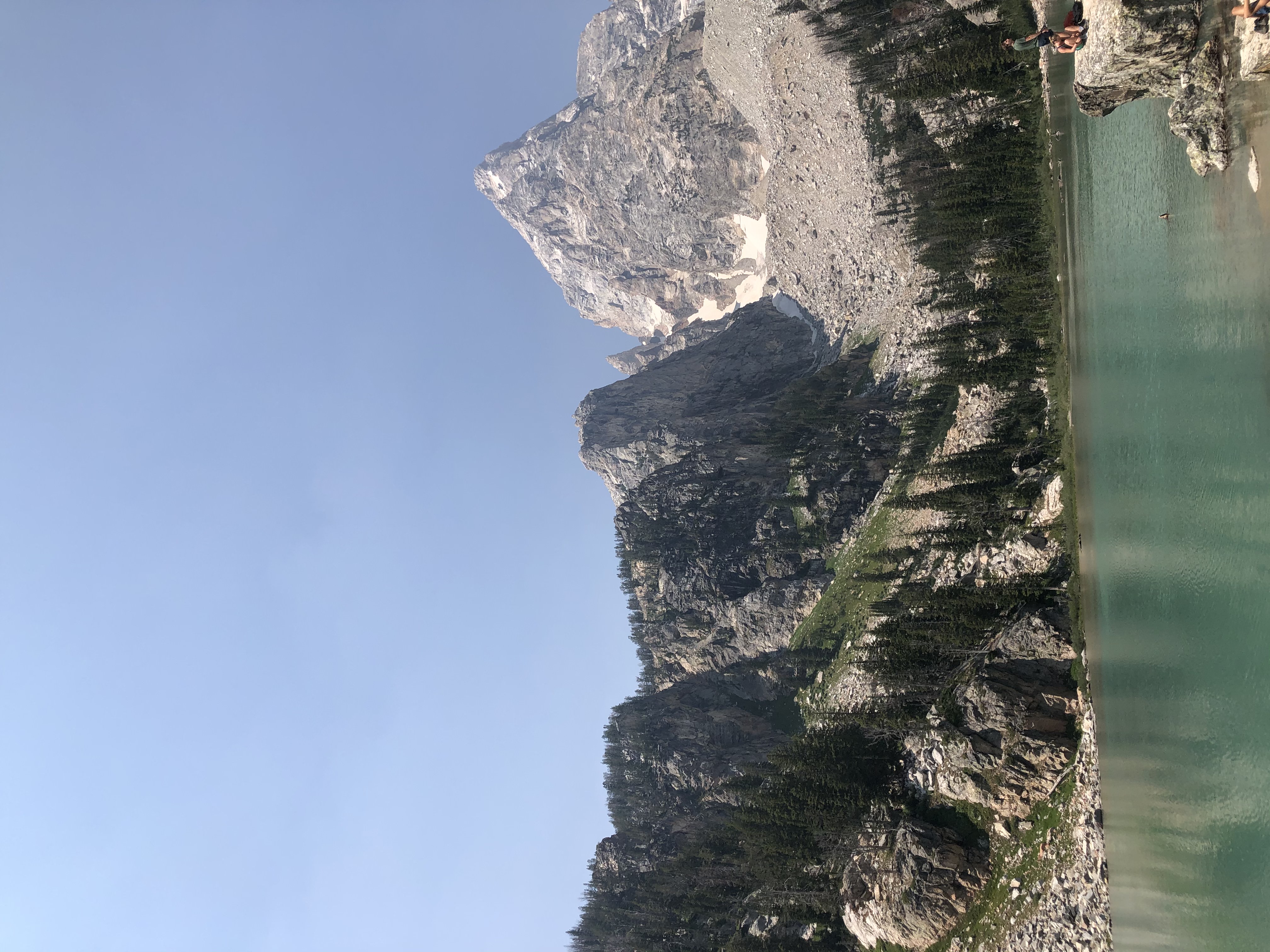 Lake and mountains at Grand Teton