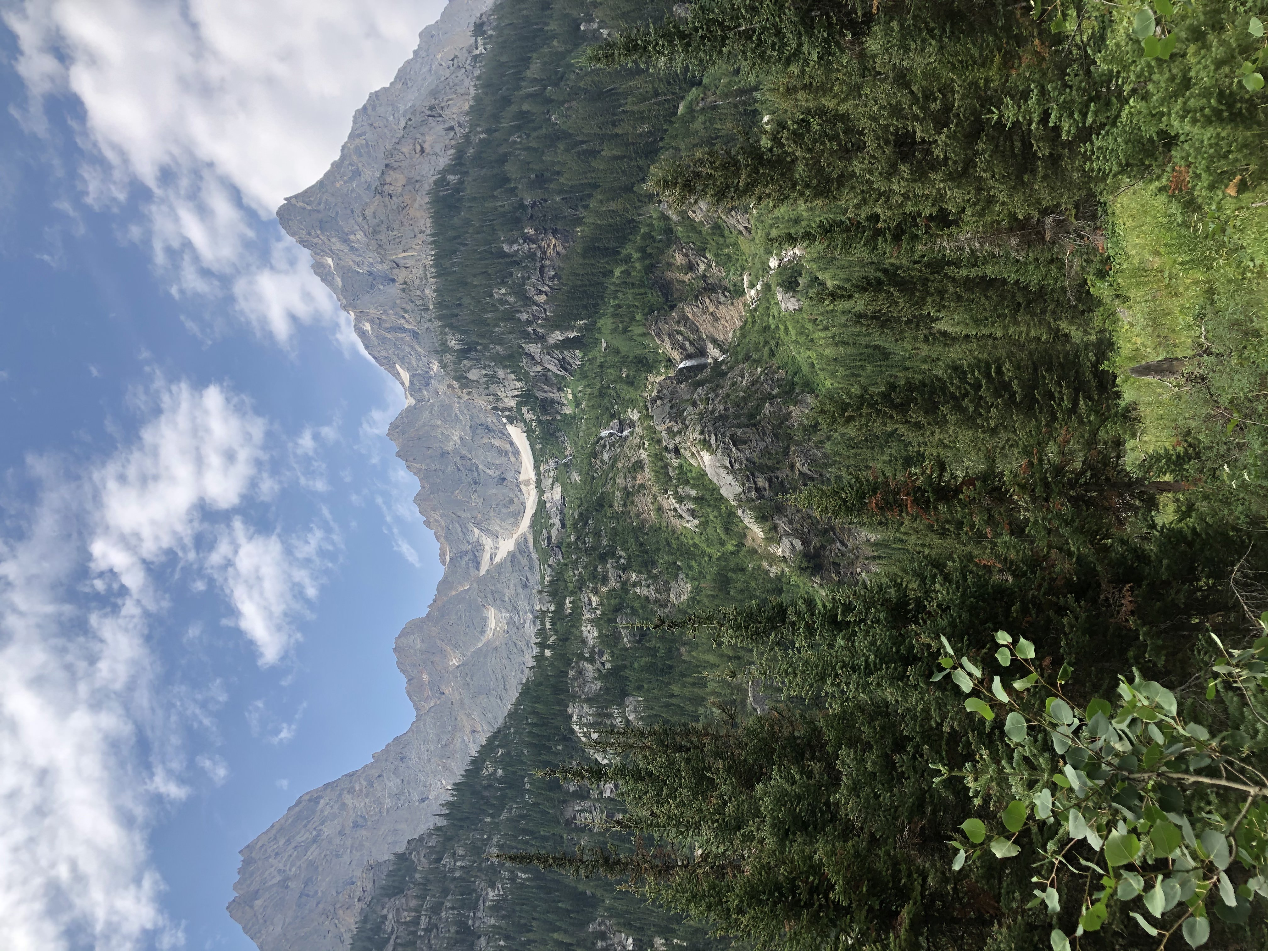 Mountain landscape at Grand Teton